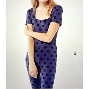 Urban Outfitter Reno Floral Ponte jumpsuit sz S-P NWOT #avantguard #preppy